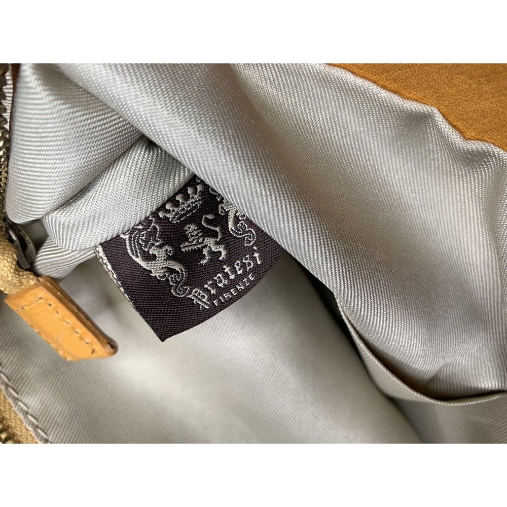 Pratesi Firenze Satchel Convertible Shoulder Bag Italian Calf Leather Co… - Picture 6 of 12